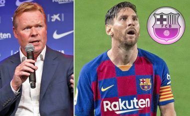 Situatë e rënduar te Barcelona: Messi është i nervozuar që biseda e tij me Koemanin doli në media