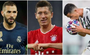Ronaldo, Messi, Lewandowski: Kush janë top golashënuesit në historinë e Ligës së Kampionëve?