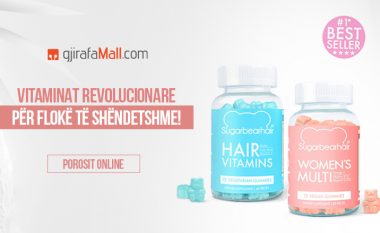 Vitaminat revolucionare për flokë SugarBearHair – tani në GjirafaMall