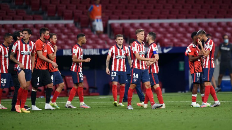 Atletico Madrid zbulon dy yjet e skuadrës që janë prekur me coronavirus, do të mungojnë në çerekfinale të Ligës së Kampionëve