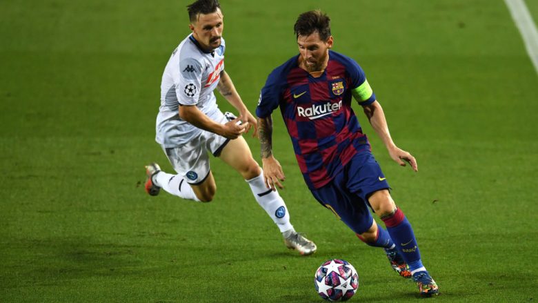 Barcelona 3-1 Napoli, notat e lojtarëve: Messi tjetër nivel, shkëlqejnë edhe mbrojtësit e katalunasve