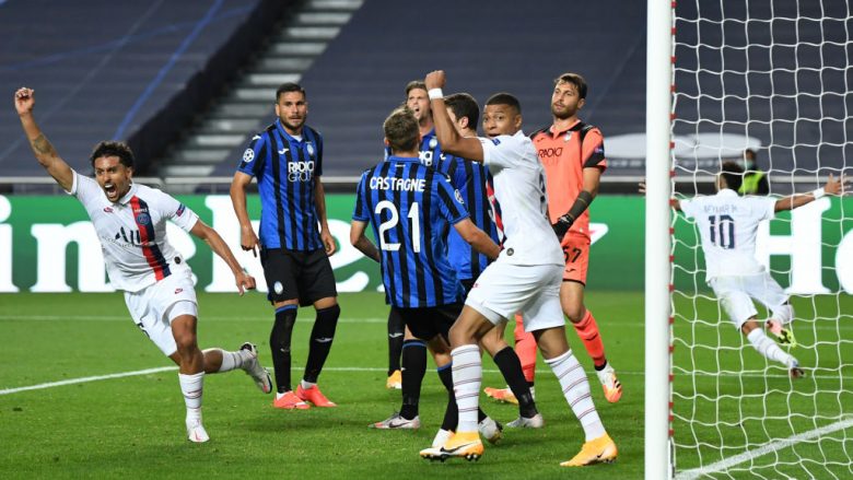 PSG fiton me rikthim ndeshjen e çmendur ndaj Atalantas dhe kualifikohet në gjysmëfinale të Ligës së Kampionëve
