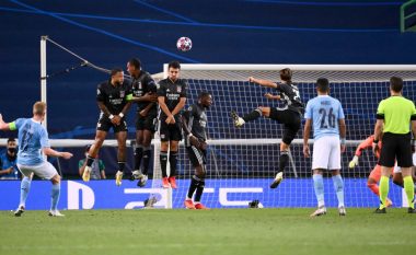 Notat e lojtarëve: Manchester City 1-3 Lyon, Aouar e De Bruyne më të mirët