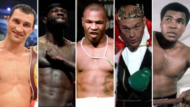 Renditen 50 boksierët më të mirë në peshat e rënda – triumfet tregojnë cilët ishin më të mirët