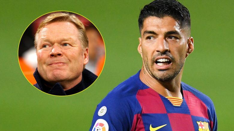 Koeman i telefonon Suarezit për ta njoftuar se nuk bën pjesë në planet e tij