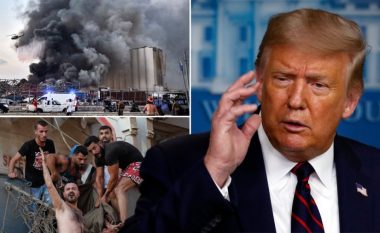 Donald Trump: Gjeneralët amerikanë besojnë se shpërthimi në Bejrut ishte sulm i organizuar
