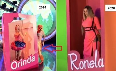 Ronela Hajati po sjell klipin e ri me ide të njëjtë si Orinda Huta në performancën e gjashtë viteve më parë