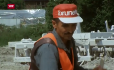 Dokumentar interesant nga viti 1973 për punëtorët shqiptarë në Zvicër