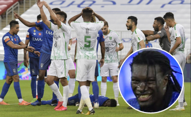Panik në futbollin arab, Batefimbi Gomis bie në fushë pasi humb ndjenjat