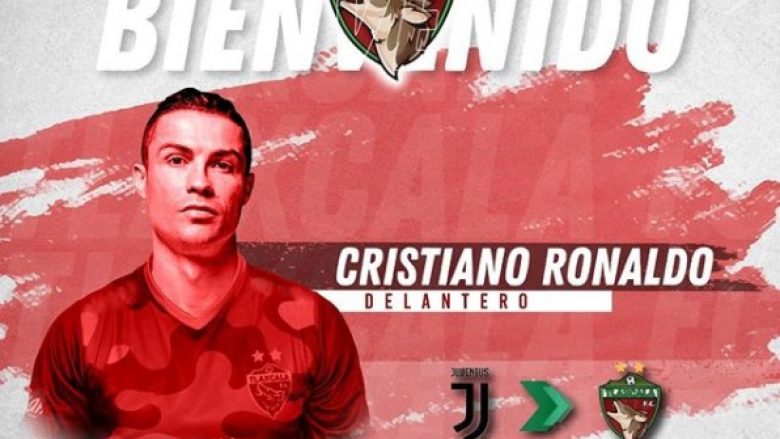 Shakaja në rrjetet sociale: Klubi meksikan e ‘transferon’ Ronaldon, përmes tij i dërgon mesazh Juventusit