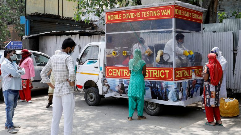 Për tri javë, India regjistron një milion raste me coronavirus