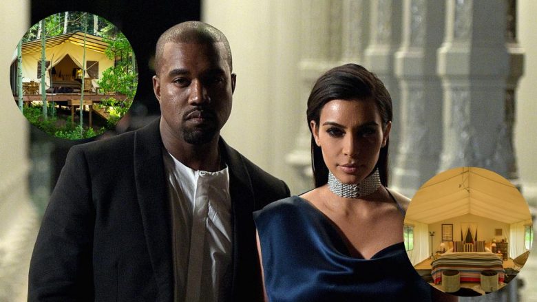 Kim Kardashian dhe Kanye West shpenzojnë 43 mijë dollarë për një natë në resortin luksoz