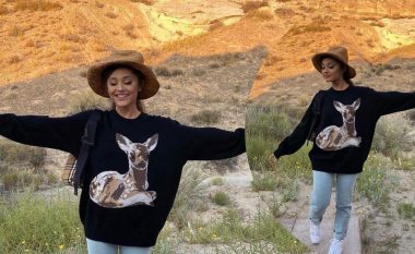 Ariana Grande ndan fotografi nga resorti luksoz në Utah, e shoqëruar nga i dashuri i saj