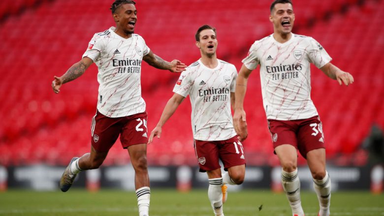 Reagimi i Granit Xhakës pas triumfit ndaj Liverpoolit në Superkupën e Anglisë