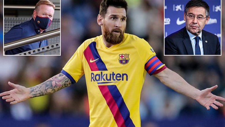 Messi do të ndëshkohet më një milion euro për shkak të mosparaqitjes në stërvitje