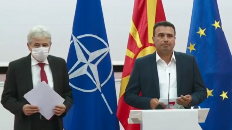 Zoran Zaev sot do të takohet me Ali Ahmetin në qeveri