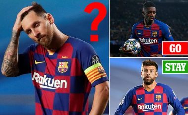 Cilët lojtarë duhet të largohen nga Barcelona, pas turpërimit nga Bayern Munichu në Ligën e Kampionëve?