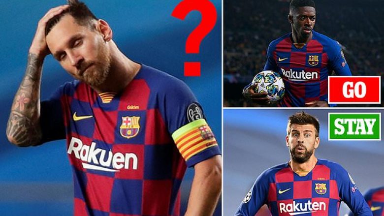 Cilët lojtarë duhet të largohen nga Barcelona, pas turpërimit nga Bayern Munichu në Ligën e Kampionëve?