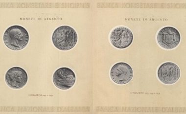 Monedhat e fundit të argjendit në Shqipëri