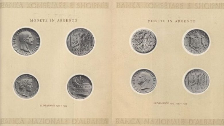 Monedhat e fundit të argjendit në Shqipëri