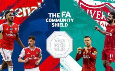 Arsenal – Liverpool, formacionet zyrtare për finalen e Superkupës së Anglisë