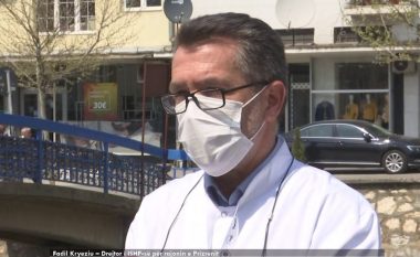 Kryeziu: Rajoni i Prizrenit ka 240 raste aktive me coronavirus