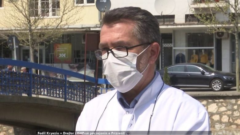 Kryeziu: Rajoni i Prizrenit ka 240 raste aktive me coronavirus