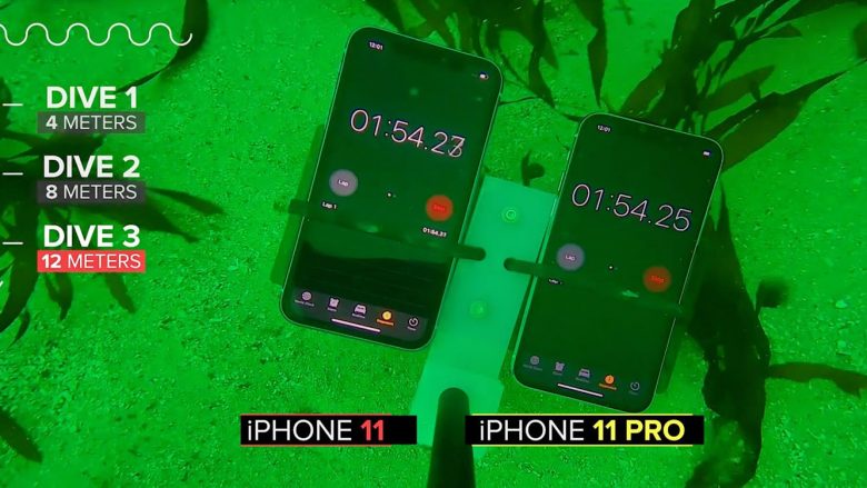 iPhone 11 dhe 11 Pro mund të jenë të papërshkueshëm nga uji – këto janë rezultatet e provës së ujit