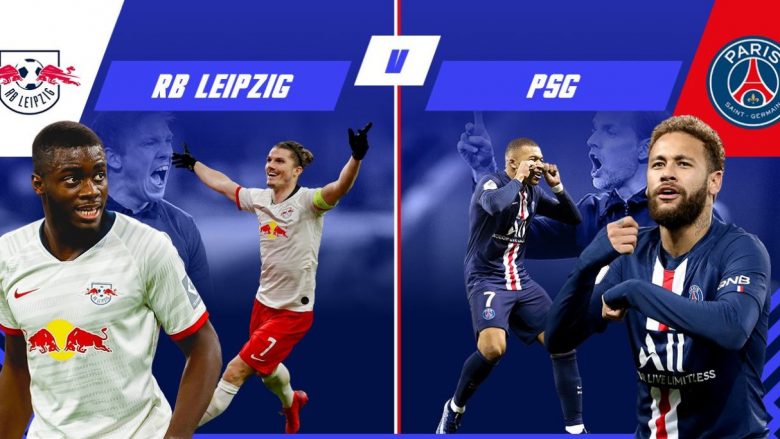 Leipzig dhe PSG luajnë për finalen historike, formacionet zyrtare