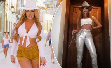 Tayna vazhdon të sjell poza atraktive si një “cowgirl”