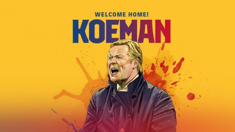Zyrtare: Barcelona konfirmon marrëveshjen me Koemanin