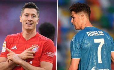 Lewandowski ‘injoron’ rekordin e Ronaldos në Ligën e Kampionëve, i gjithë fokusi te përballja me Barcelonën