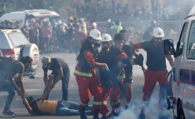 Protestat në qytetin e Bejrutit, raportohet për 110 persona të lënduar