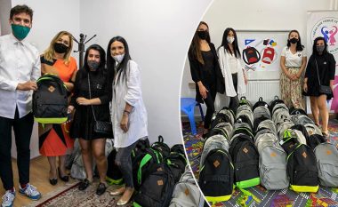 Lia Stublla ndan qindra çanta me pajisje shkollore për fëmijët në nevojë