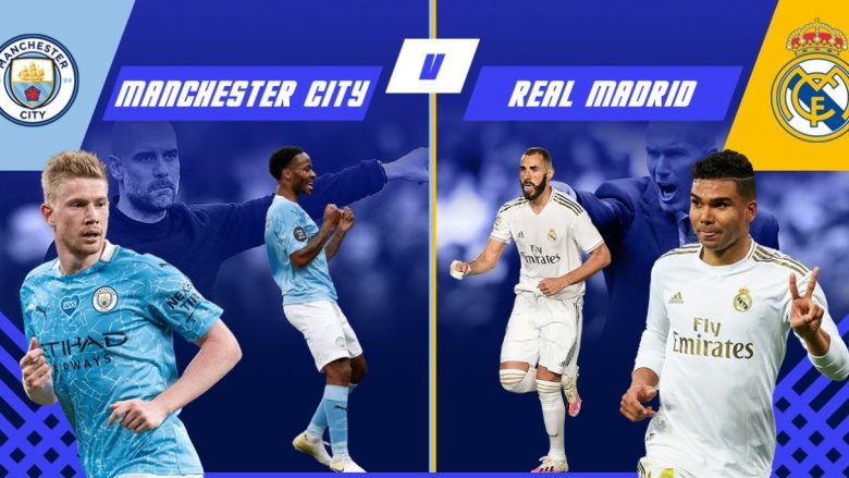 Real Madridi ‘ëndërron’ rikthimin ndaj Man Cityt dhe kalimin në çerekfinale të Ligës së Kampionëve, formacionet e mundshme