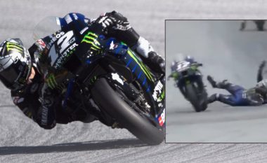 Momenti kur ylli i Moto GP, Maverick Vinales u hodh nga motoçikleta në shpejtësi prej 228 km/h