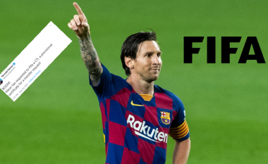 Messi ka kërkuar nga FIFA një certifikatë të përkohshme rreth kërkesës për transferim si lojtar i lirë