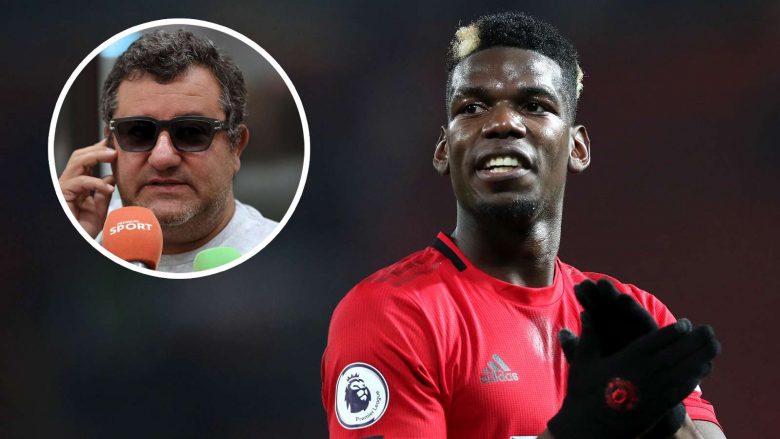 Mino Raiola konfirmon se Pogba nuk largohet nga Manchester United