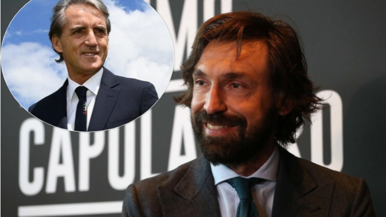 Mancini: Pirlo është shumë me fat