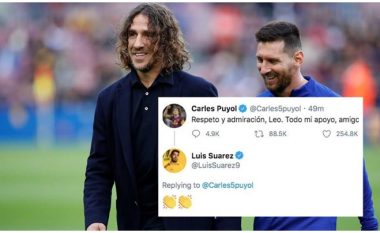 Puyol i shkruan mesazh Messit pas lajmeve se ky i fundit po largohet Barcelona