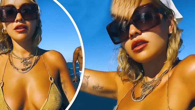 Rita Ora përsëri në element, vazhdon të tregojë format e tonifikuara të trupit gjatë pushimeve me të dashurin