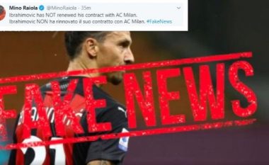 Mino Raiola godet mediumin italian për lajm të rremë: Ibrahimovic nuk ka rinovuar me Milanin
