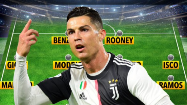 Bashkëlojtarët më të rëndësishëm të Ronaldos – në formacion janë vetëm tre të Unitedit