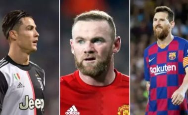 Rooney i jep fund debatit duke zgjedhur më të mirin mes Ronaldos dhe Messit