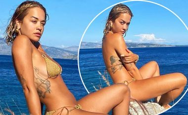 Rita Ora thotë se po iu vjen fundi pushimeve: Mezi pres t’ju tregoj se çfarë kam përgatitur për ju