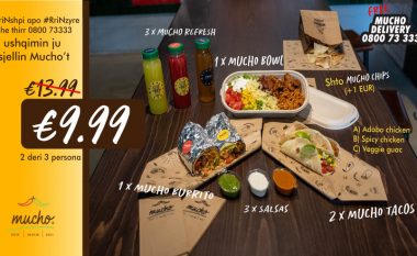 Eat Mucho zgjeron ofertën – deri në 3 persona mund të ngopen me ushqimet unike për vetëm 9.99 euro