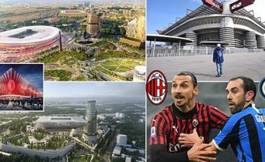 Brenda stadiumit më të bukur në Evropë që po e ndërtojnë Milani dhe Interi – një perlë e arkitekturës moderne