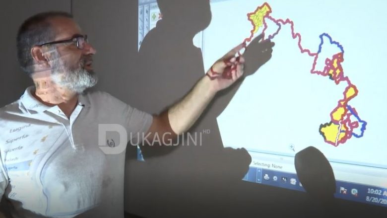 Florim Isufi prezanton harta: Në çdo version të shkëmbimeve territoriale, Kosova humb