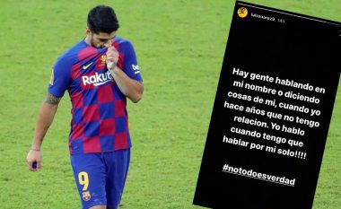 Luis Suarez reagon pas zërave për të ardhmen e tij, ‘godet’ njerëzit që flasin në emrin e tij