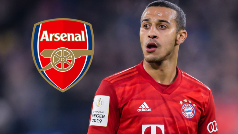 Arsenali rivalizon Liverpoolin për Thiago Alcantaran